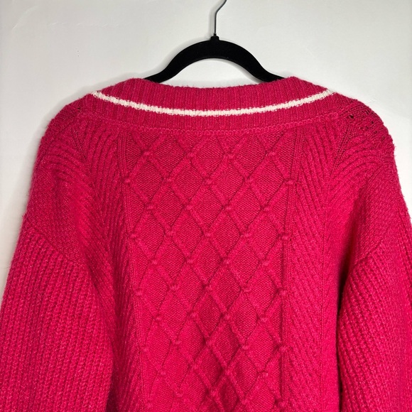 Anthropologie Maeve Tilly V-Neck Pullover Sweater Medium - Picture 9 of 9
